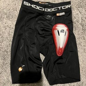 Shock doctor 220 boys medium jockstrap boxer with cup. New without tags